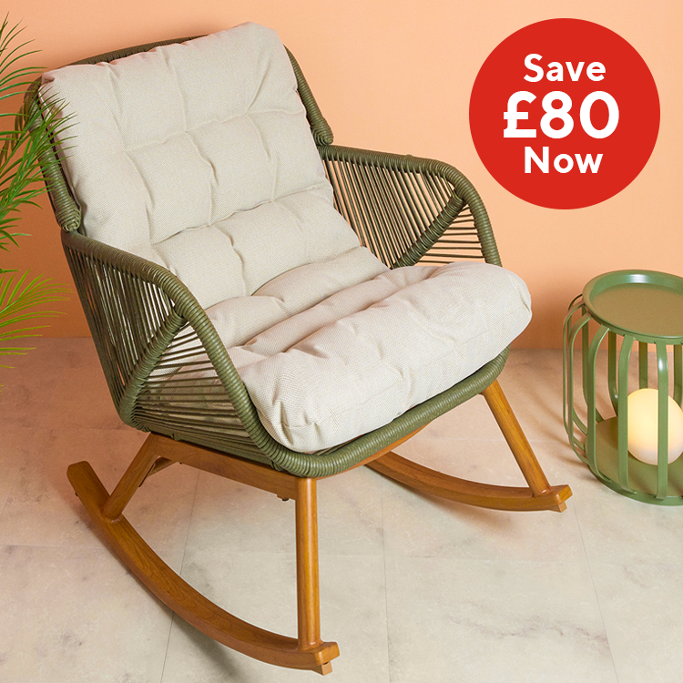 abode Rope Rocker Chair  